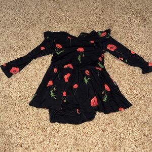 Kyte BABY Midnight Poppy Dress
